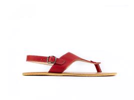 Barefoot sandále Be Lenka Promenade - Red 36