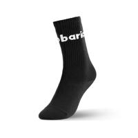 Barebarics - Barefoot Ponožky - Crew - Black - Big logo 43-46