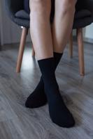 Barefoot ponožky - čierne 35-38