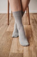 Barefoot ponožky - Crew - Essentials – Grey 43-46