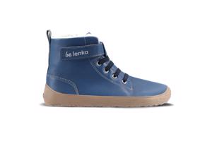 Detské zimné barefoot topánky Be Lenka Winter Kids - Ocean Blue 35